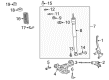 2005 Chrysler Crossfire Shock Absorber Diagram - 5142011AA
