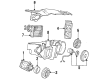 Dodge Rampage Blower Motor Resistor Diagram - 4462842