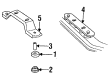 Dodge W100 Engine Mount Bracket Diagram - 3820921