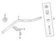 2000 Dodge Neon Sway Bar Bushing Diagram - 5272505AA