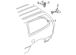 Chrysler Voyager Weather Strip Diagram - 5020964AD