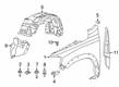 Ram 1500 Fender Diagram - 68632534AA