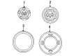 Dodge Ram 1500 Wheel Cover Diagram - 52038915