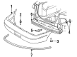 Dodge Intrepid Bumper Diagram - 4630253
