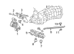 2006 Dodge Ram 1500 Engine Mount Diagram - 5037728AC