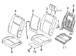 2019 Dodge Journey Seat Cover Diagram - 6PL88XR4AA