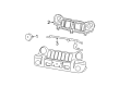 Jeep Headlight Diagram - 55157141AA