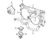 Dodge Grand Caravan Cooling Fan Assembly Diagram - 4809170AF
