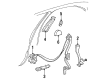 2000 Chrysler Cirrus Seat Belt Diagram - SH481AZAC