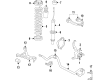 2011 Dodge Charger Sway Bar Kit Diagram - 4782950AC