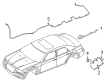 2008 Chrysler 300 Antenna Cable Diagram - 5064427AB