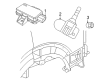 Dodge Challenger TPMS Sensor Diagram - 68487472AB