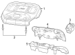Jeep Engine Cover Diagram - 68414305AA