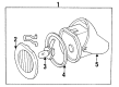 1996 Dodge Neon Fog Light Diagram - 4882568