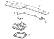 Jeep Grand Wagoneer L Dome Light Diagram - 7HE95DX8AA