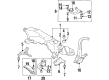 Chrysler Sebring Control Arm Diagram - MR296289