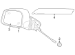 2021 Jeep Grand Cherokee Car Mirror Diagram - 68092055AB