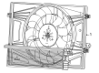 Ram Radiator fan Diagram - 68536226AB