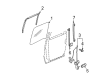Ram Dakota Window Regulator Diagram - 55359560AA