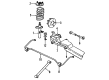 Chrysler Concorde Sway Bar Bushing Diagram - 4601873