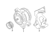 Dodge Grand Caravan Alternator Bracket Diagram - 4612684