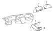 Ram C/V Glove Box Diagram - 1SV44HL9AI