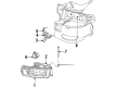 1996 Chrysler New Yorker Headlight Diagram - 4778259