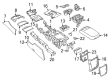 Chrysler Armrest Diagram - 1VT06HL1AF