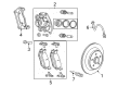 Dodge Durango Brake Pads Diagram - 1BP00302AA