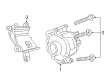 Dodge Stratus Alternator Diagram - 4801858AA