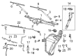Jeep Wiper Arm Diagram - 68362097AA
