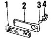 Jeep CJ7 Side Marker Light Diagram - J0994021