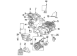 Chrysler Blend Door Actuator Diagram - 4596051