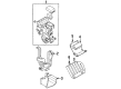 Dodge Avenger ABS Pump And Motor Assembly Diagram - MR334857
