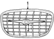 Chrysler Concorde Grille Diagram - 5103109AA