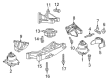 Chrysler 300 Engine Mount Bracket Diagram - 4855024AC