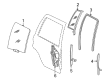 Jeep Window Regulator Diagram - 55363284AE