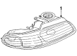 Chrysler Grand Voyager Headlight Diagram - 4857151AD