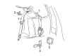 2001 Dodge Durango Seat Belt Diagram - 5GY931L5AG
