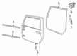 Jeep Door Seal Diagram - 68402871AB