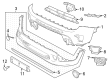 Jeep Renegade Bumper Diagram - 6VZ71LXHAA
