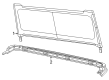 Jeep Gladiator Windshield Diagram - 6LP18SX9AI