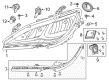 Chrysler Pacifica Headlight Diagram - 68342193AE