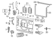 Jeep Wrangler Door Handle Diagram - 6ZA15PGGAB