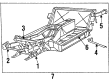 2000 Dodge Viper Axle Beam Diagram - 4848657