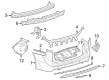 2020 Chrysler Voyager Bumper Diagram - 68233598AC