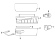 Dodge Glove Box Diagram - TQ751X5AB