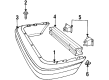 Chrysler New Yorker Bumper Diagram - 4883948AA