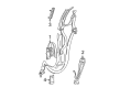 Dodge Caravan Seat Belt Diagram - 1CK381D5AA