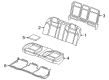 2022 Dodge Charger Seat Cover Diagram - 1YE04DX9AA